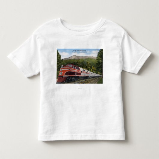 Rocket Train Rocket Kinder Shirts (Voorkant)