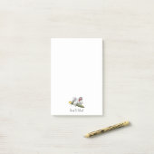 Rocket Turkey Back to School Post-it® Notes (Op bureau)