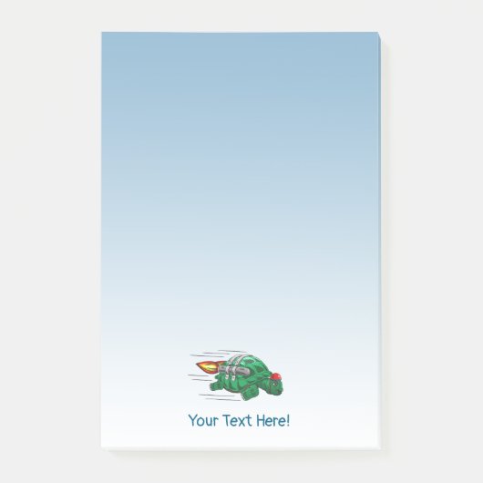 Rocket Turtle's Jetpackrit Post-it® Notes (Voorkant)