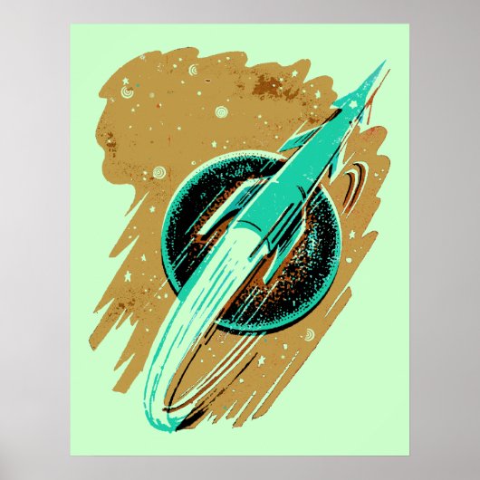 ROCKET VERS LE POSTER LUNE (Devant)