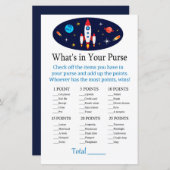 Rocket What's in your purse game (Voorkant / Achterkant)