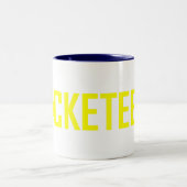 Rocketeer-mok Tweekleurige Koffiemok (Center)