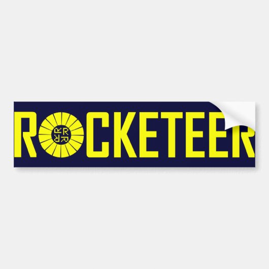 Rocketeer sticker (Voorkant)