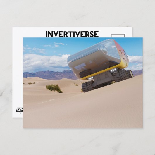 RocketLodge 3D Dry Desert - Briefkaart (Voorkant / Achterkant)