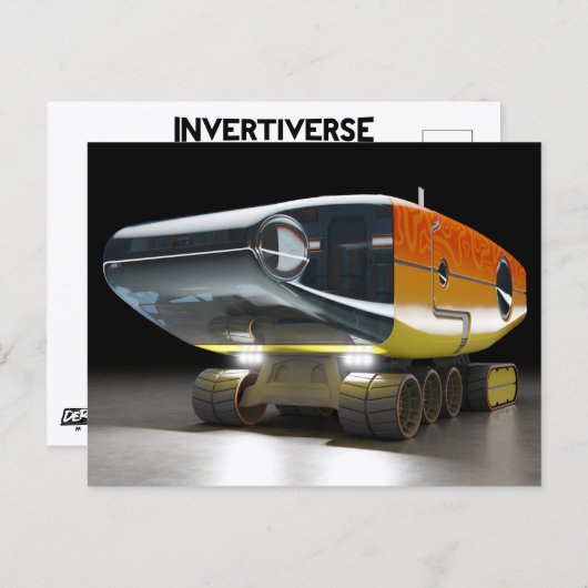 RocketLodge 3D Model - Carte postale (Devant / Derrière)