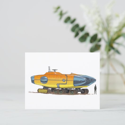 RocketLodge - Carte postale (Debout devant)