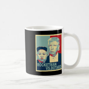 Rocketman Vs De Dotard Kim Jong Un Grappig Trump M Koffiemok