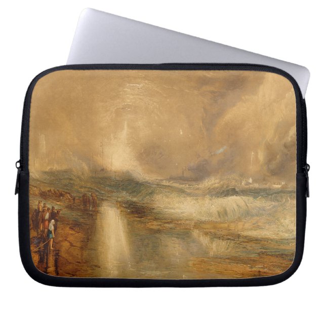Rockets Blue Lights, 1855 (chromolitho) Laptop Sleeve (Voorkant)