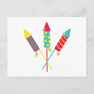 Rockets Fireworks Briefkaart