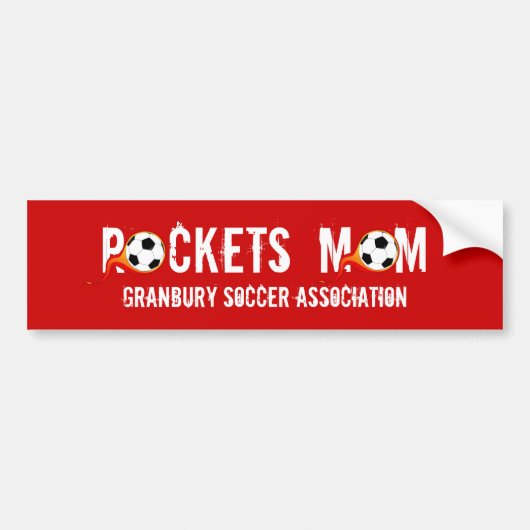 Rockets Ma GSA Bumpersticker (Voorkant)