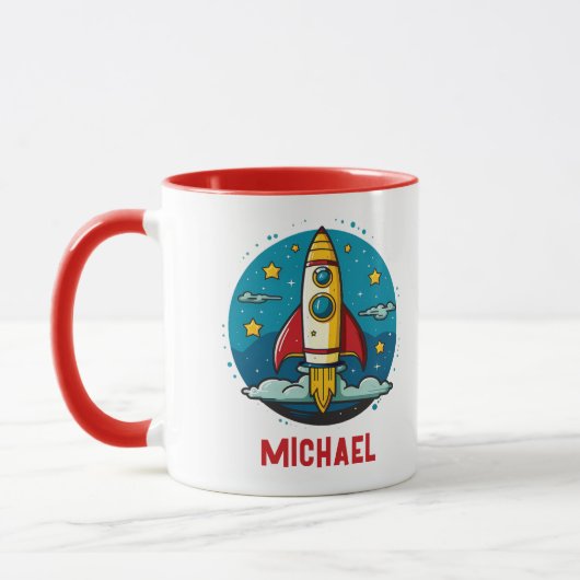 Rocketship Mug (Gauche)