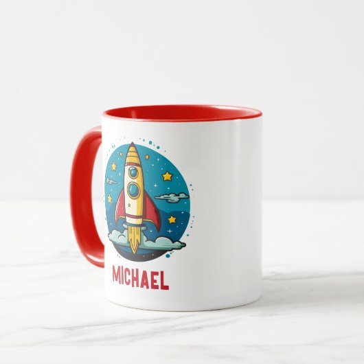 Rocketship Mug (Devant gauche)
