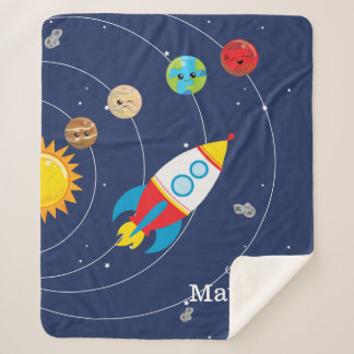 Rocketship Space Astronaut, zonneboogsystemen Sherpa Deken