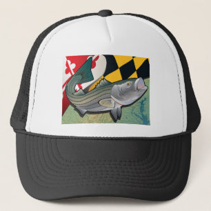 Rockfish van de burger van Maryland Trucker Pet