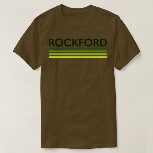 Rockford Fade Green TShirt (Design devant)