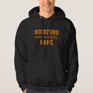 Rockford High School Gedrukte Hoodie