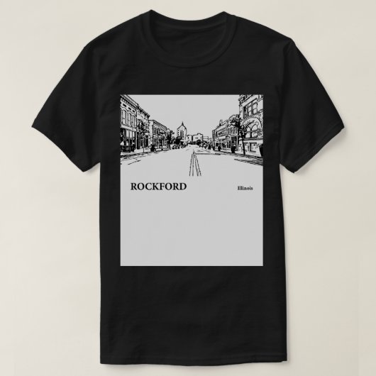 Rockford Illinois TShirt 2 (Design devant)