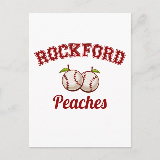 Rockford Peaches Briefkaart (Voorkant)