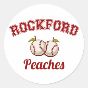 Rockford Peaches Ronde Sticker