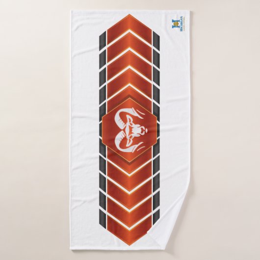 Rockford Rams #2 (Serviette de bain)