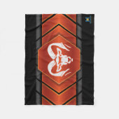 Rockford Rams #2 Fleece Deken (Voorkant)