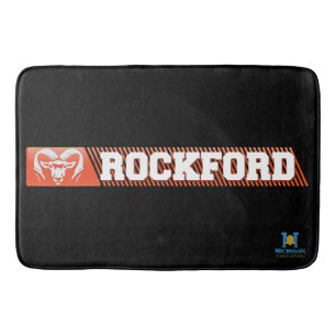 Rockford Rams #3 Bath Mat