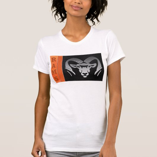 Rockford Rams #7 T-shirt (Voorkant)