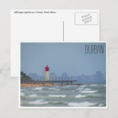 Rockgolven van Mhlanga Briefkaart (Voorkant / Achterkant)