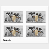 Rockhopper Penguins Rechthoekige Sticker (Vel)