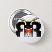 Rockhopper VFX logo Ronde Button 5,7 Cm (Voorkant /achterkant)