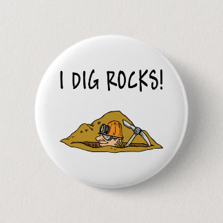 Rockhound-cadeobject Ronde Button 5,7 Cm