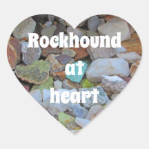 Rockhound op Heart Colorful Rock Collector