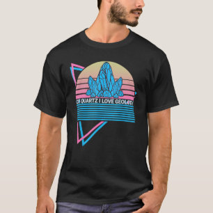 Rockhounding Rockhound Retro van Quartz I Love Geo T-shirt