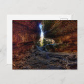 Rockhouse, Hocking Hills State Park, Ohio Briefkaart (Voorkant / Achterkant)