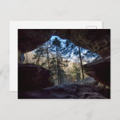 Rockhouse, Hocking Hills State Park, Ohio Briefkaart (Voorkant / Achterkant)