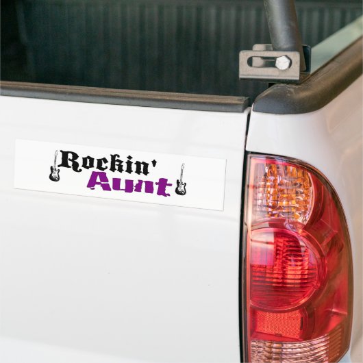 Rockin Aunt Bumpersticker (Op Truck)