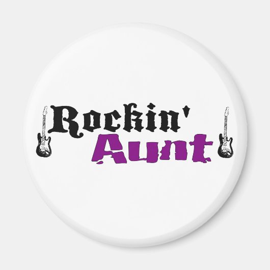 Rockin Aunt Magneet (Voorkant)