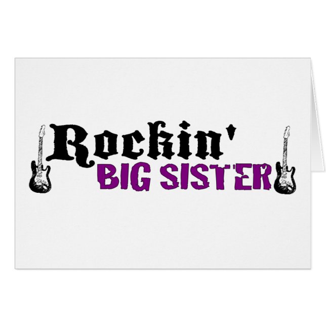 Rockin Big Sister (Voorkant Horizontaal)