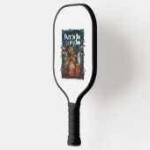 Rockin' Cat Band Pickleball Paddle (Links)