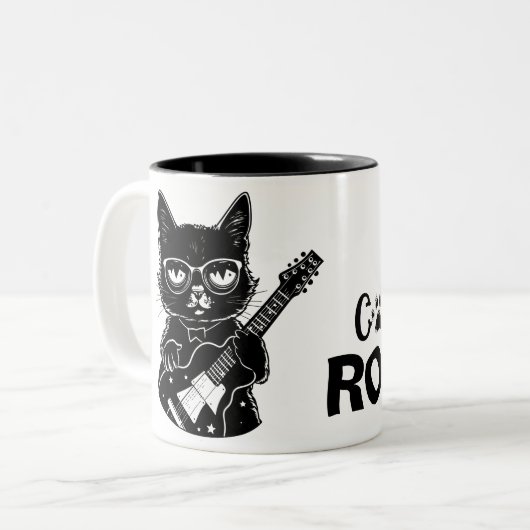 Rockin' Cat Dad Mug (Devant gauche)