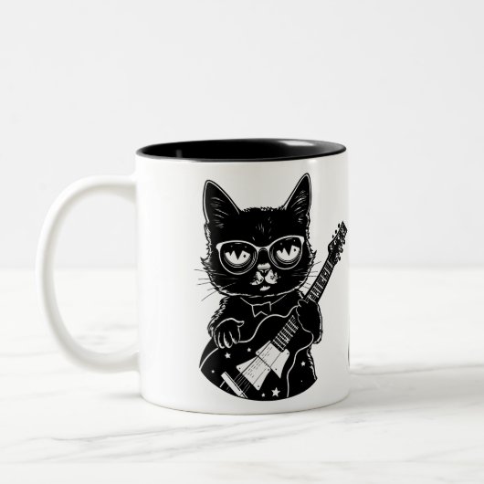 Rockin' Cat Dad Mug (Gauche)
