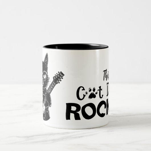 Rockin' Cat Dad Mug (Centre)