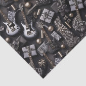 Rockin' Christmas Tissuepapier (Detail)