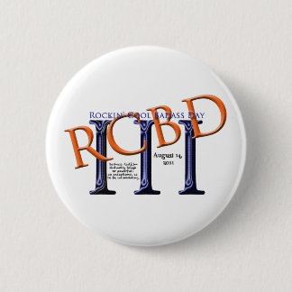 Rockin' Cool Badass Day-knop Ronde Button 5,7 Cm
