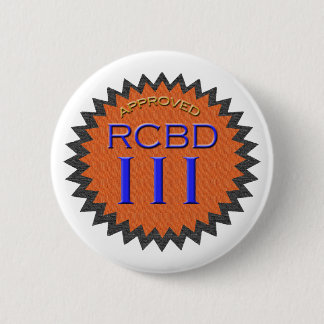 Rockin' Cool Badass Day Seal of Recognition-knop Ronde Button 5,7 Cm