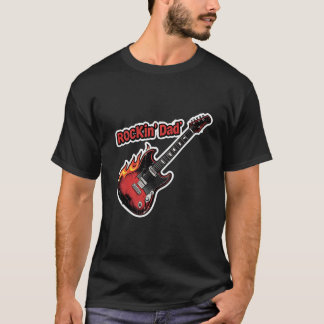 Rockin’ Dad – Elektrische Gitaar Vaderdag T-shirt
