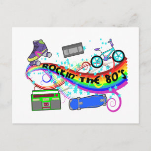 Rockin De 80s Briefkaart
