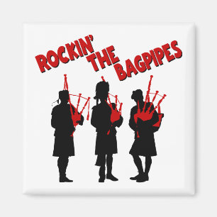 ROCKIN" DE BAGIPES MAGNEET