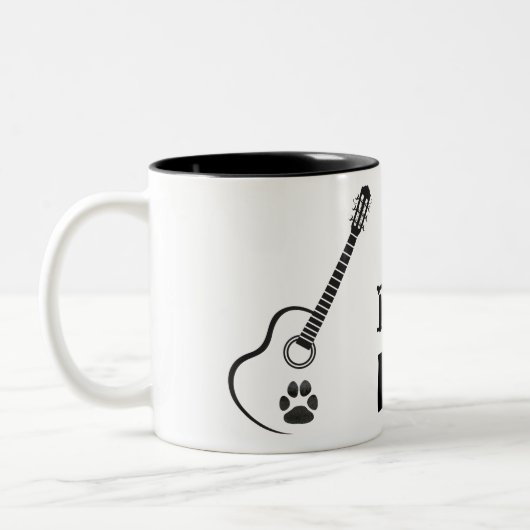 Rockin' Dog Dad Mug (Gauche)
