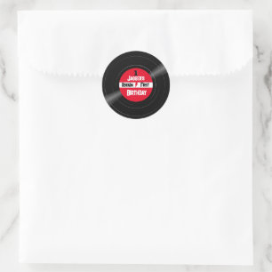 Rockin Eerste Verjaardag Vinyl Record Red Label